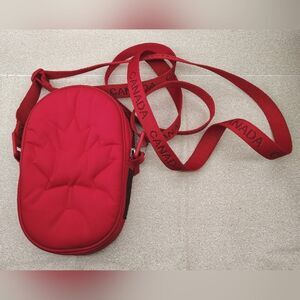 Lululemon Canada Olympic  Red Crossbody Bag